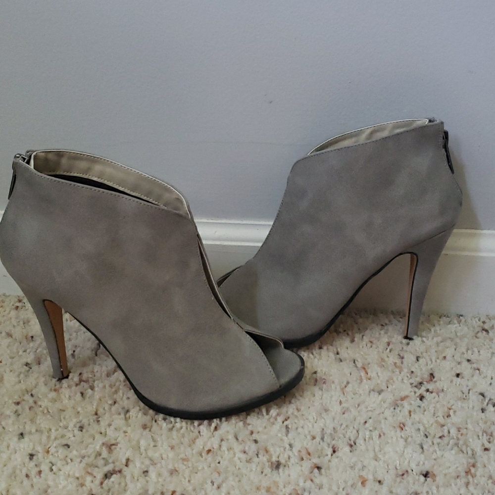 Peep Toe Bootie